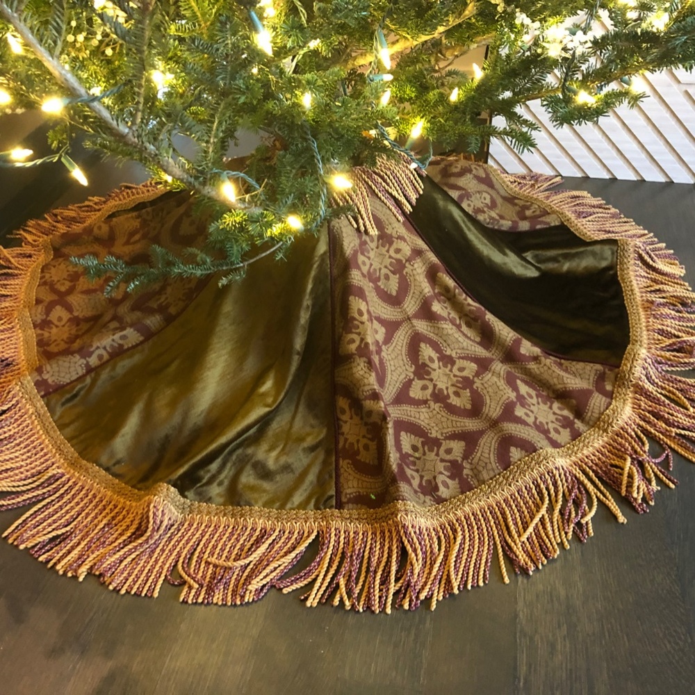 Mary Jane McCarty Christmas Tree Skirt